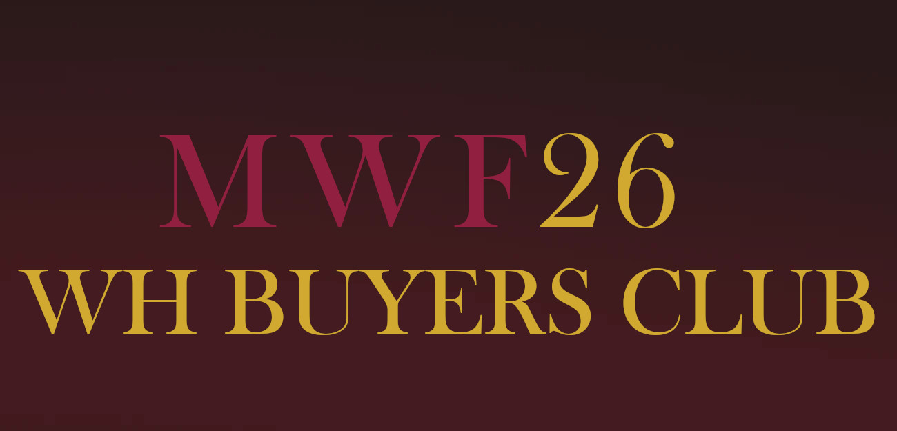 WH Buyers Club at Merano WineFestival 2026 Banner Image