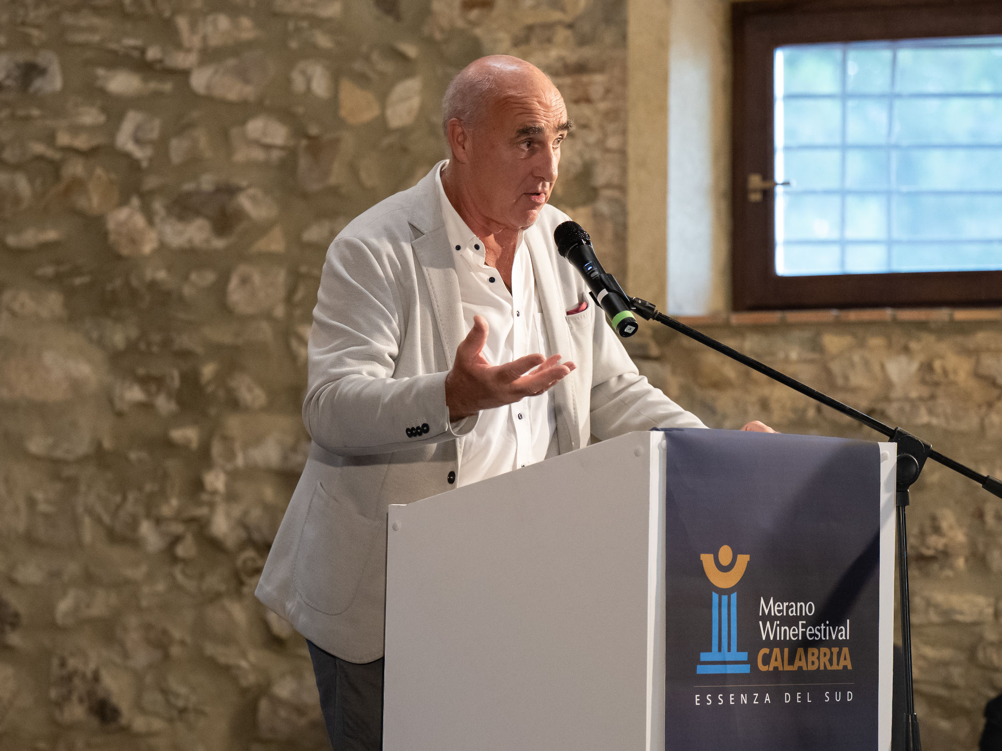 Helmuth Koecher - The WineHunter at MeranoWineFestival Calabria 2026